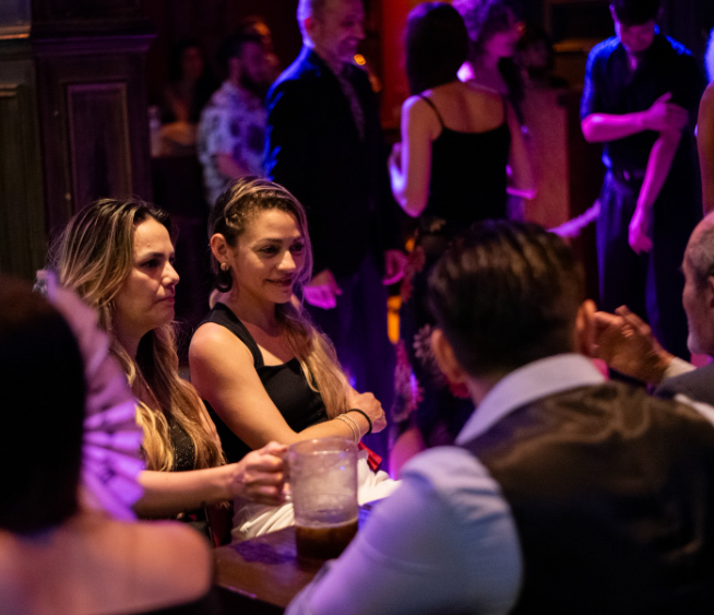 Spanish conversation milonga tango